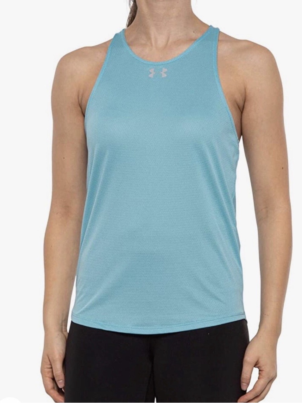 Under Armour HeatGear Women’s Aqua Racerback Performance Tank. S/M